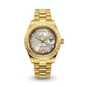 Role_x Oyster Perpetual Day Date Diamond Gold-Grey