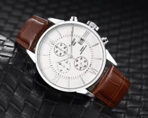 Tisso_t 1853 Chemin Brown-Silver-White