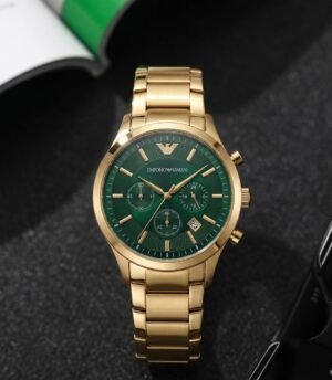 Emporio Arman_i Classic Gold-Green